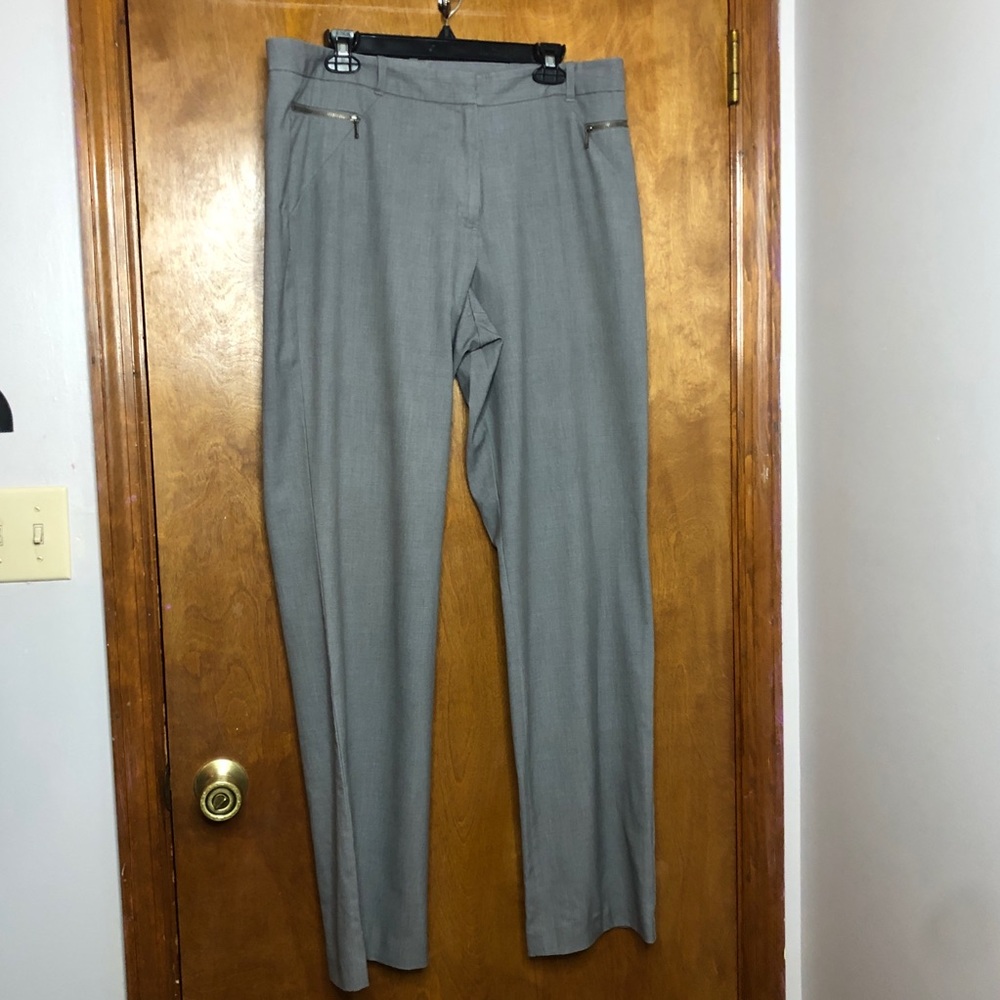 Gray Dress Slacks. Tall. Gently worn.